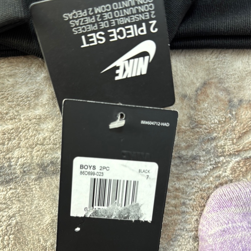 Nike Black Tracksuit with Logo Tape - Picture 2 of 3
